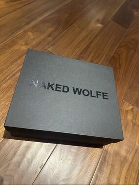 Naked Wolfe Black Logo Shoe Box